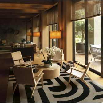 Alfombra TIFFANY BLACK (Art Deco Collection)